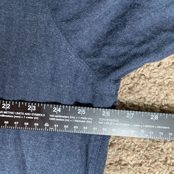 LL Bean Flannel 2XL Tall Heavy Cotton Button Down‎ Shirt Outdoor Chore - Picture 7 of 9